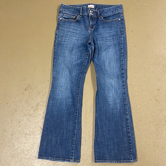 GAP Essential Bootcut Medium Wash Denim Jeans 8/29A - Picture 1 of 7